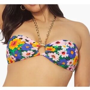 WEWOREWHAT BIKINI SHELL TOP LARGE